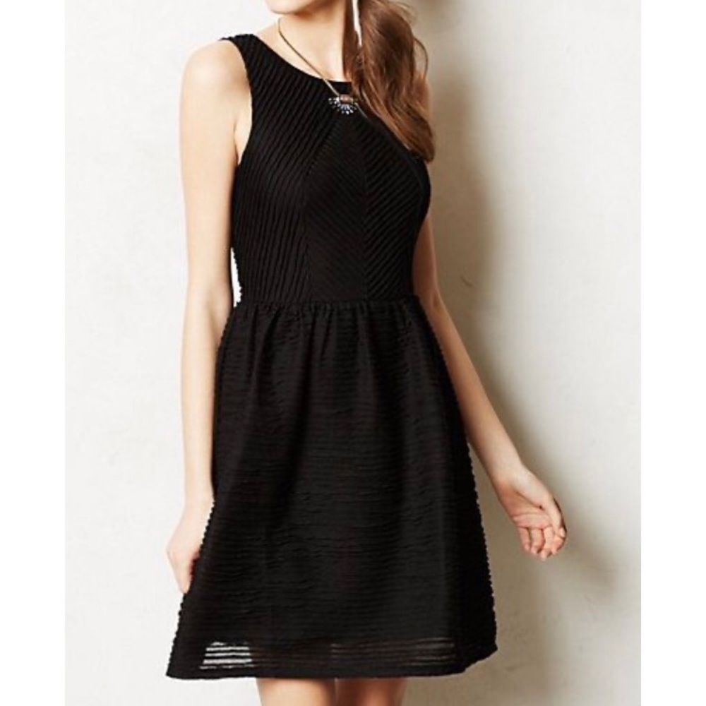Anthropologie Bordeaux Pitched Tank Dress
